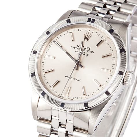 pre-owned rolex air king|used Rolex Air-King 40mm.